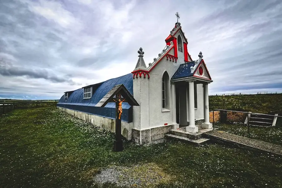 Italian Chapel excursion from Kirkwall cruise port, Orkney