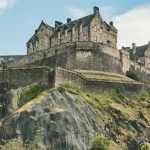edinburgh cruise excursions worth it to see edinburgh Edinburgh Castle on Castle Rock viewed from princes street gardens