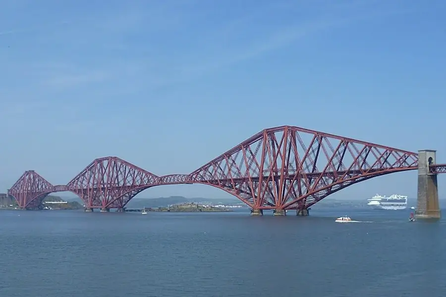 cruise ship at edinburgh port south queensferry