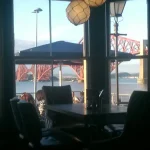 south queensferry restaurants with a view of the forth bridge from thirty knots restaurant